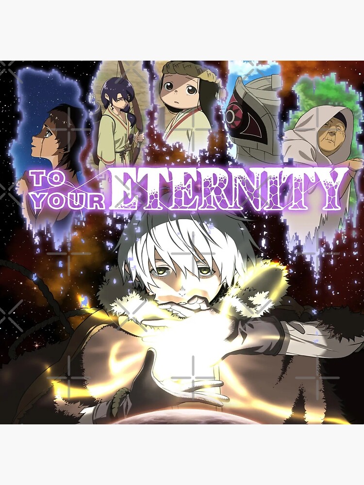 Characters From Anime To Your Eternity Throw Pillow - Image 2