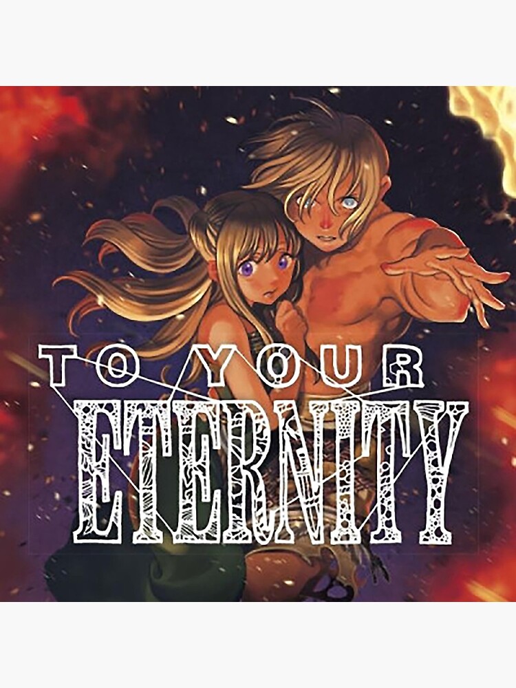 Hot Anime To Your Eternity Vinatge Design Throw Pillow - Image 2