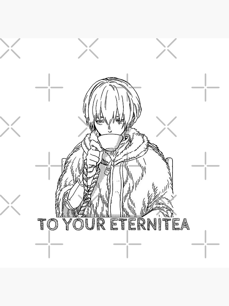 To Your Eternity Fushi Classic Design Shower Curtain - Image 2