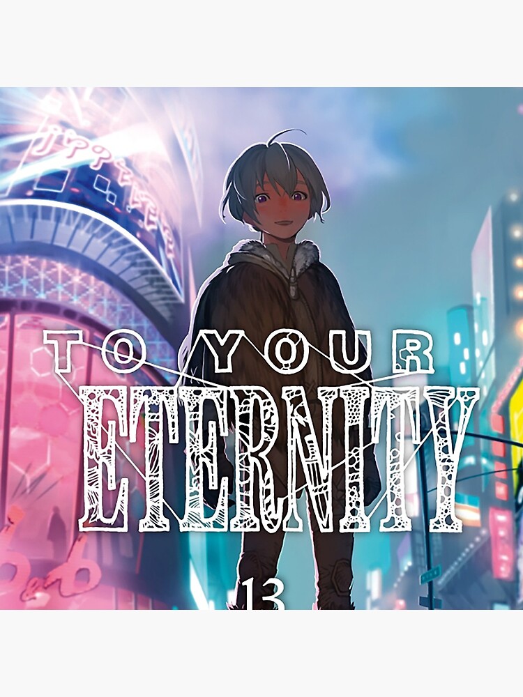 Best Anime To Your Eternity Fushi Colorfull Shower Curtain - Image 2