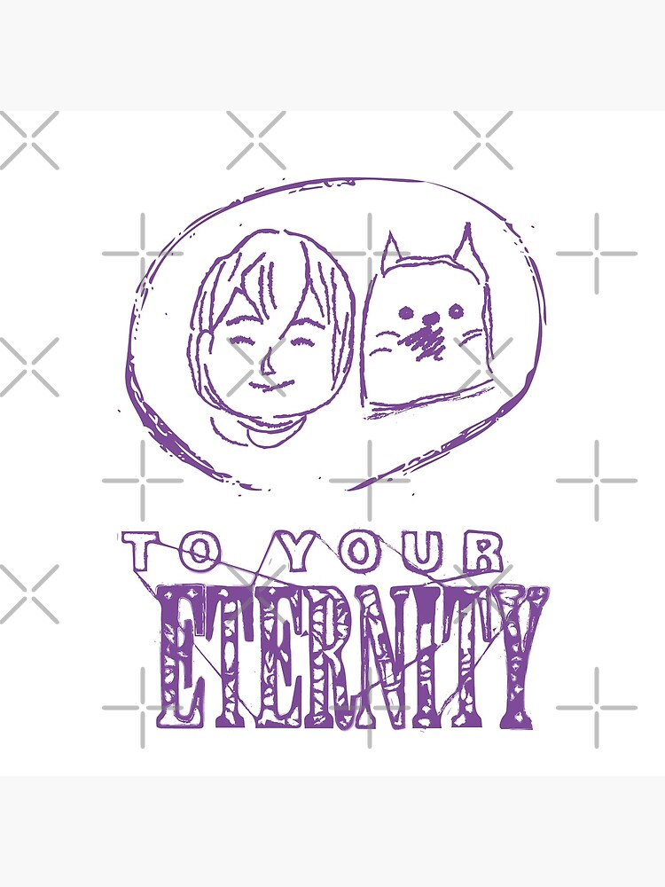 To Your Eternity The Boy And The Wolf Shower Curtain - Image 2