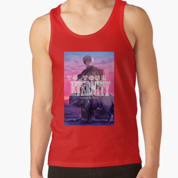 To Your Eternity Anime Fushi And Joaan Colorfull Tank Top - Image 4