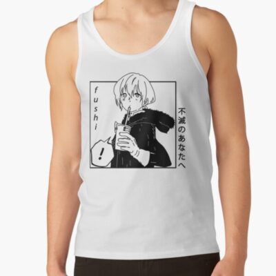 To Your Eternity Fushi Drinking Mlik Tea Funny Tank Top