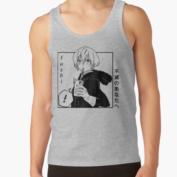 To Your Eternity Fushi Drinking Mlik Tea Funny Tank Top - Image 2
