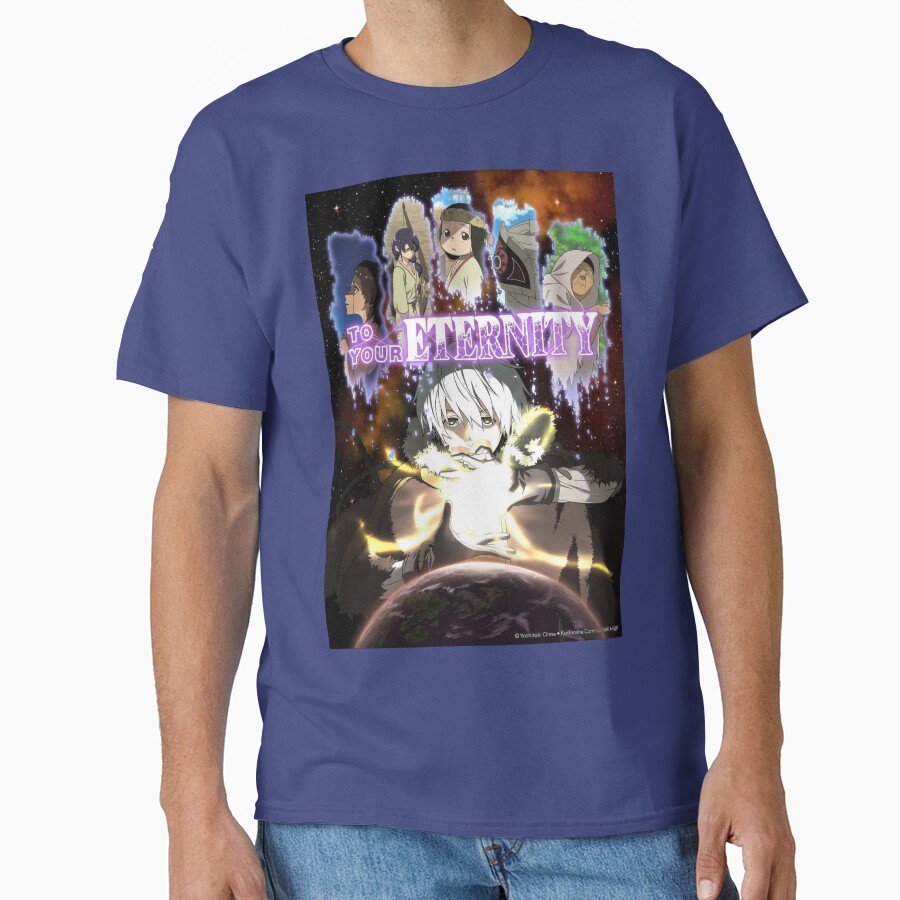 Hot Anime To Your Eternity Characters Design T-shirt - Image 4