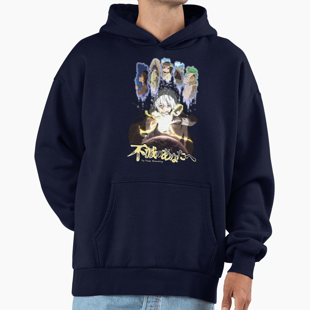 Anime To Your Eternity Fushi With Friends Hoodie - Image 5