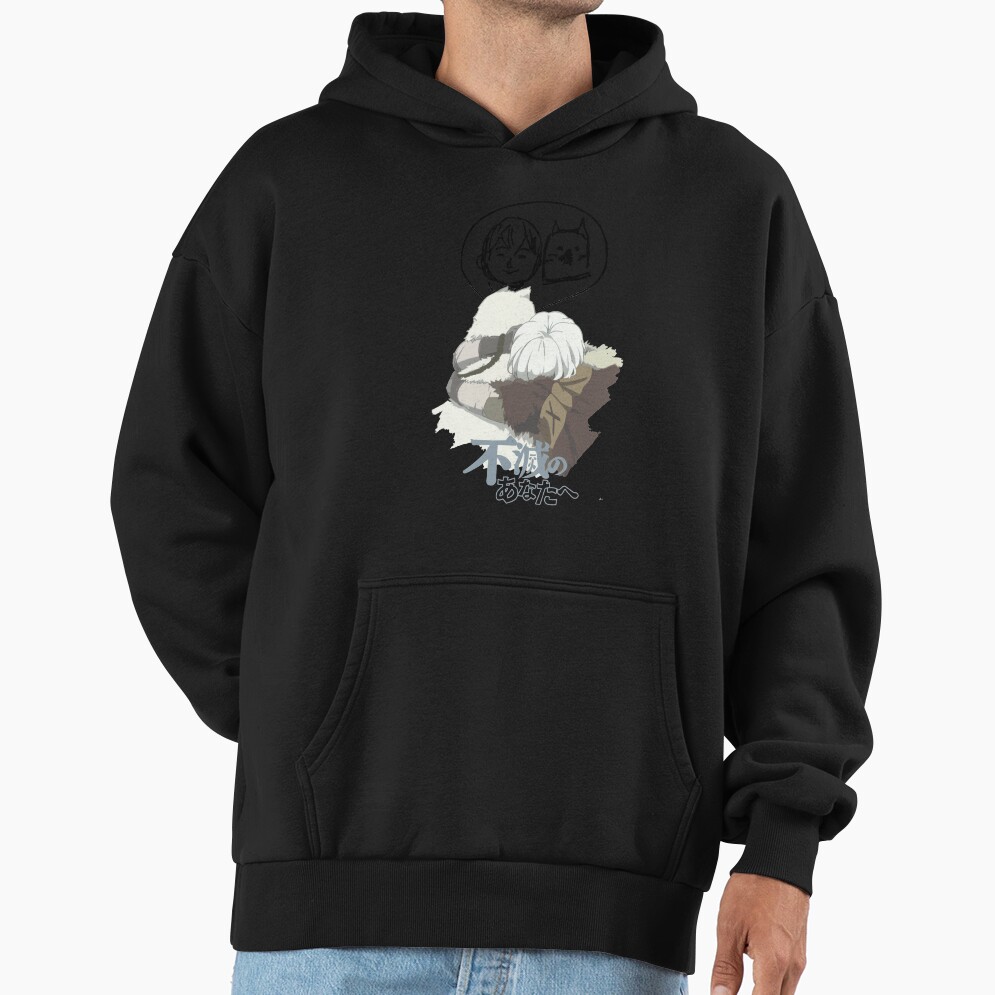 To Your Eternity Fushi And Joaan Chibi Hoodie - Image 2