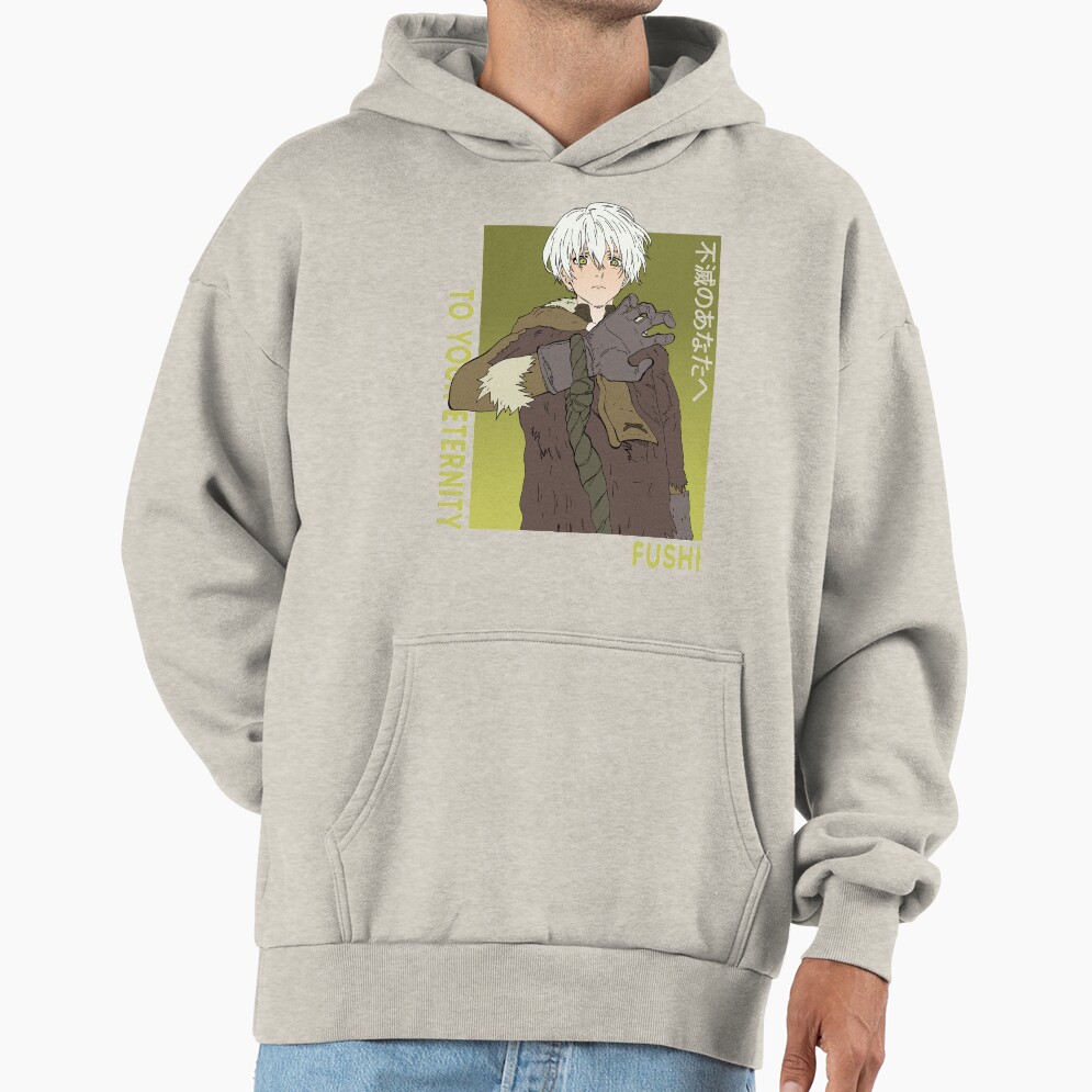 To Your Eternity Fushi Vintage Design Hoodie - Image 3