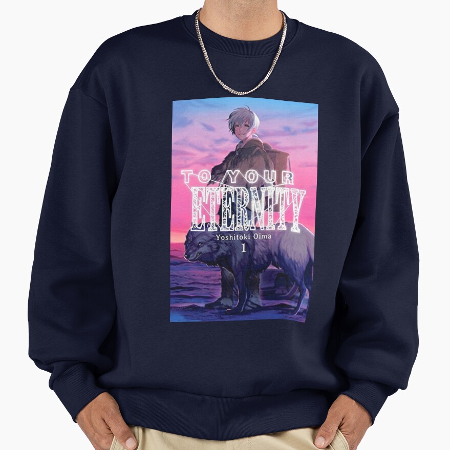 To Your Eternity Anime Fushi And Joaan Colorfull Sweatshirt - Image 5