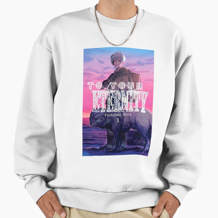 To Your Eternity Anime Fushi And Joaan Colorfull Sweatshirt - Image 2