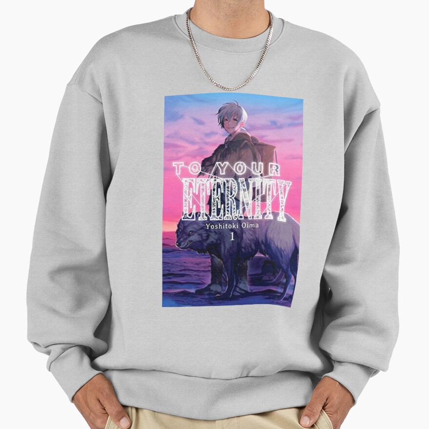 To Your Eternity Anime Fushi And Joaan Colorfull Sweatshirt - Image 4