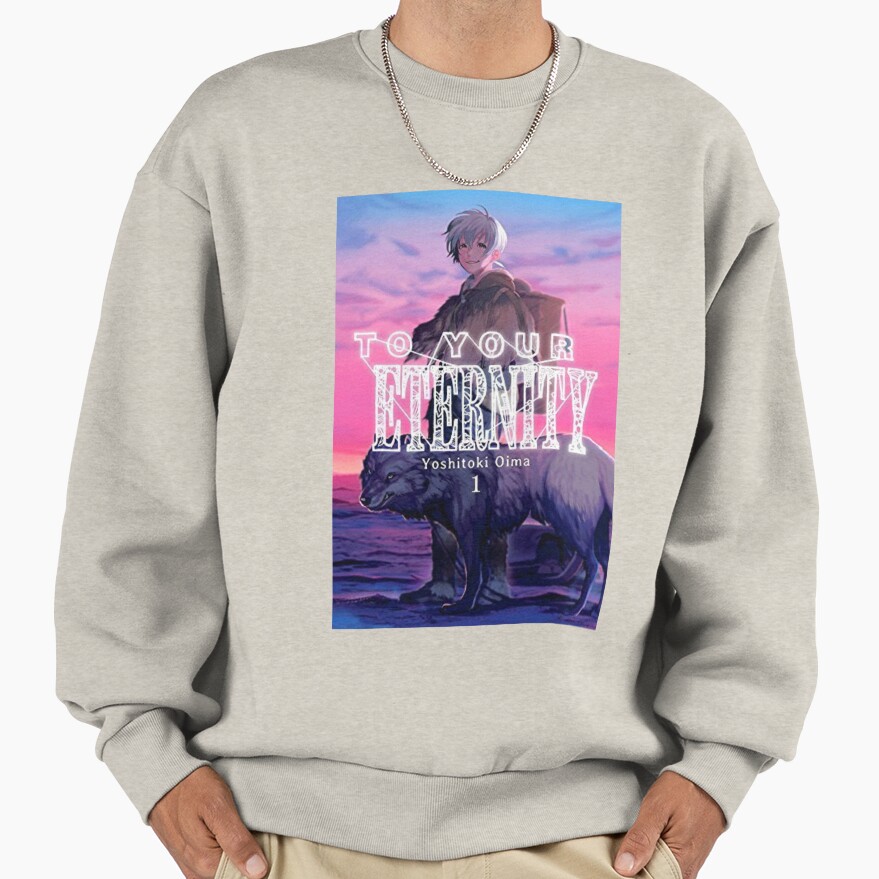 To Your Eternity Anime Fushi And Joaan Colorfull Sweatshirt - Image 3