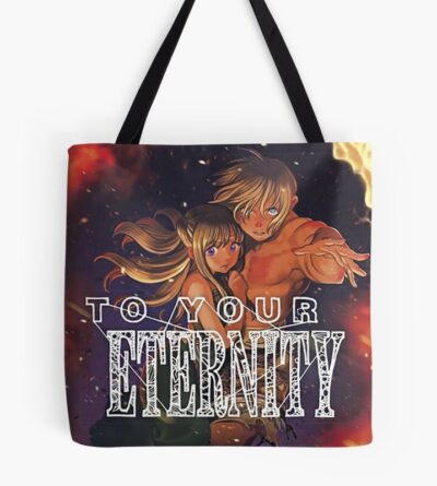 Hot Anime To Your Eternity Vinatge Design Tote Bag