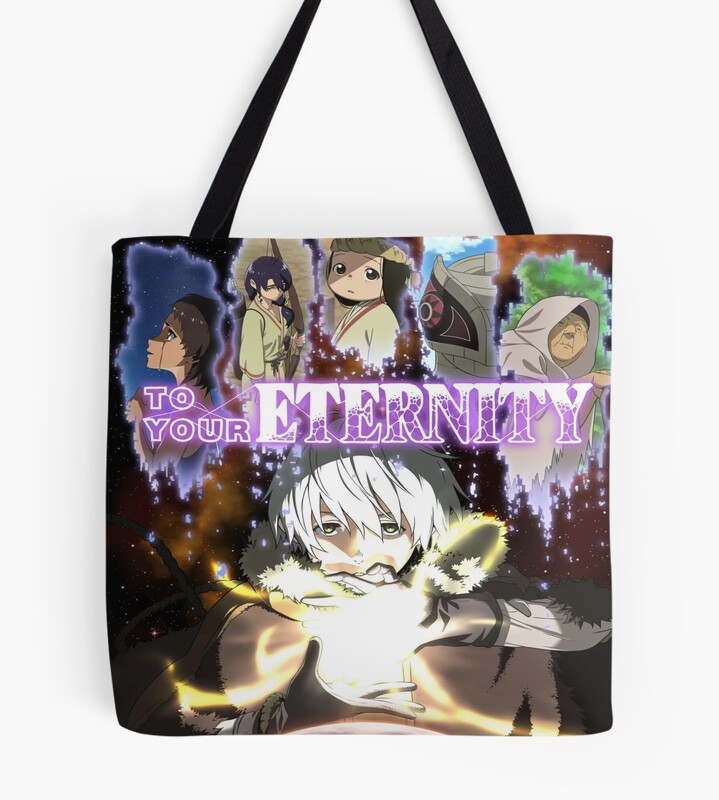 Characters From Anime To Your Eternity Tote Bag