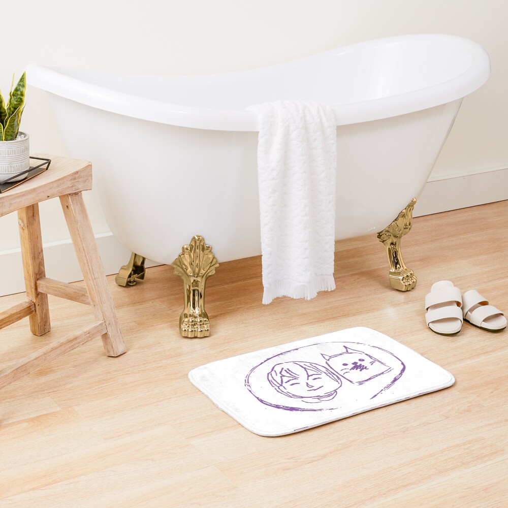 To Your Eternity The Boy And The Wolf Bath Mat - Image 2