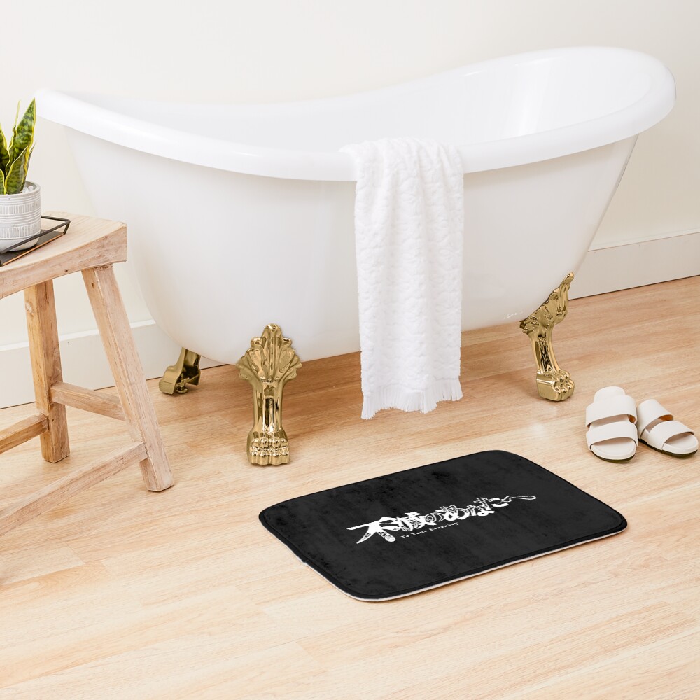 Anime To Your Eternity Logo Bassic Bath Mat - Image 2