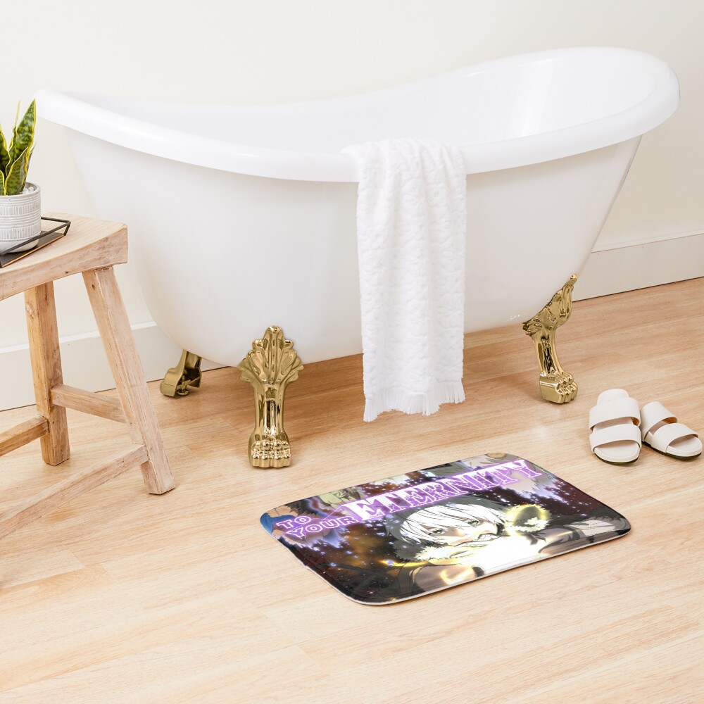 Characters From Anime To Your Eternity Bath Mat - Image 2
