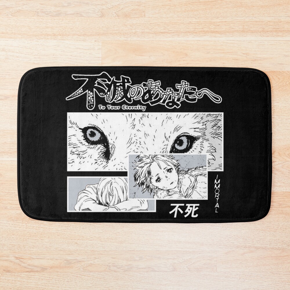 Hot Anime To Your Eternity Bassic Bath Mat