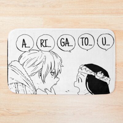 To Your Eternity March And Fushi Vintage Bath Mat
