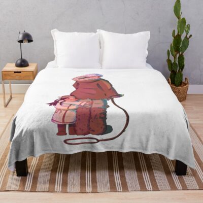 New Collection March And Fushi To Your Eternity Throw Blanket