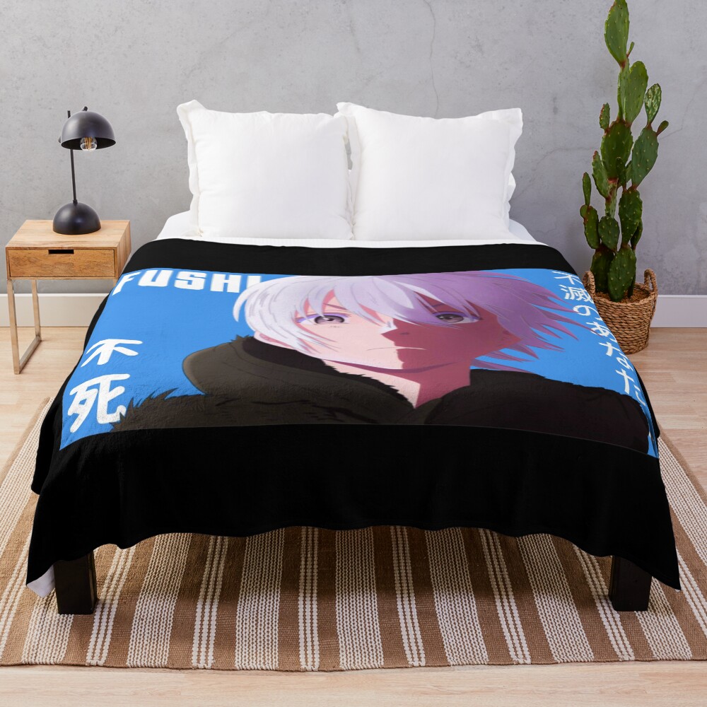 Hot Design To Your Eternity Fushi Retro Throw Blanket