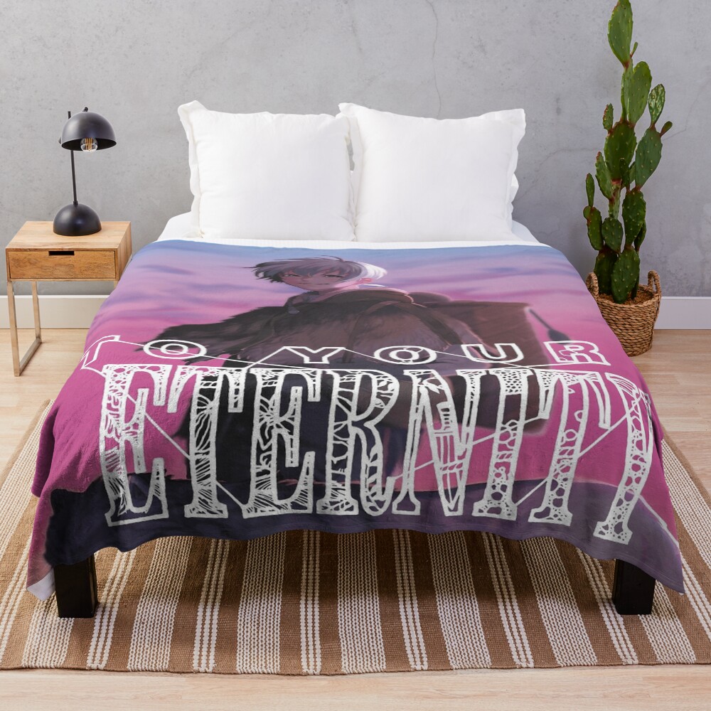 New Collection To Your Eternity Fushi Sunset Throw Blanket