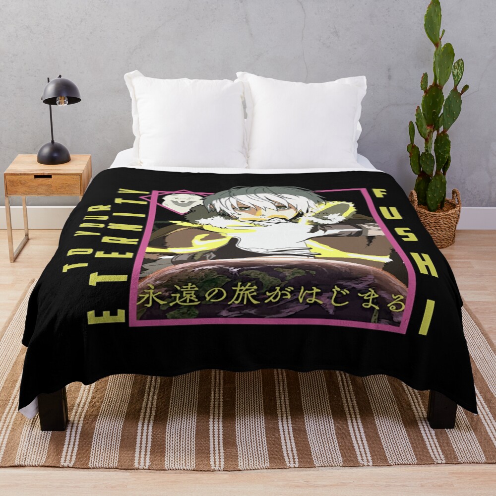 New Collection To Your Eternity Fushi Classic Throw Blanket