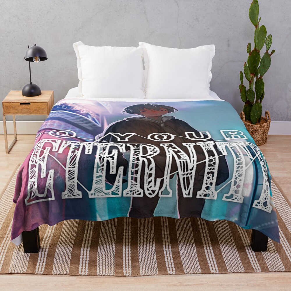 Best Anime To Your Eternity Fushi Colorfull Throw Blanket