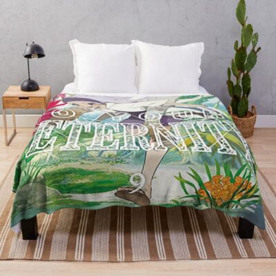 Hot Anime To Your Eternity Colorull Throw Blanket