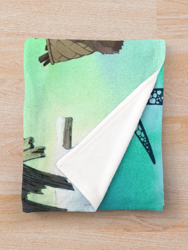Anime To Your Eternity Fushi And Joaan Colrofull Throw Blanket - Image 2