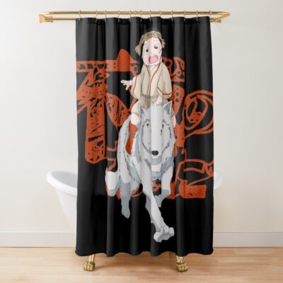 To Your Eternity Joaan And March Chibi Shower Curtain