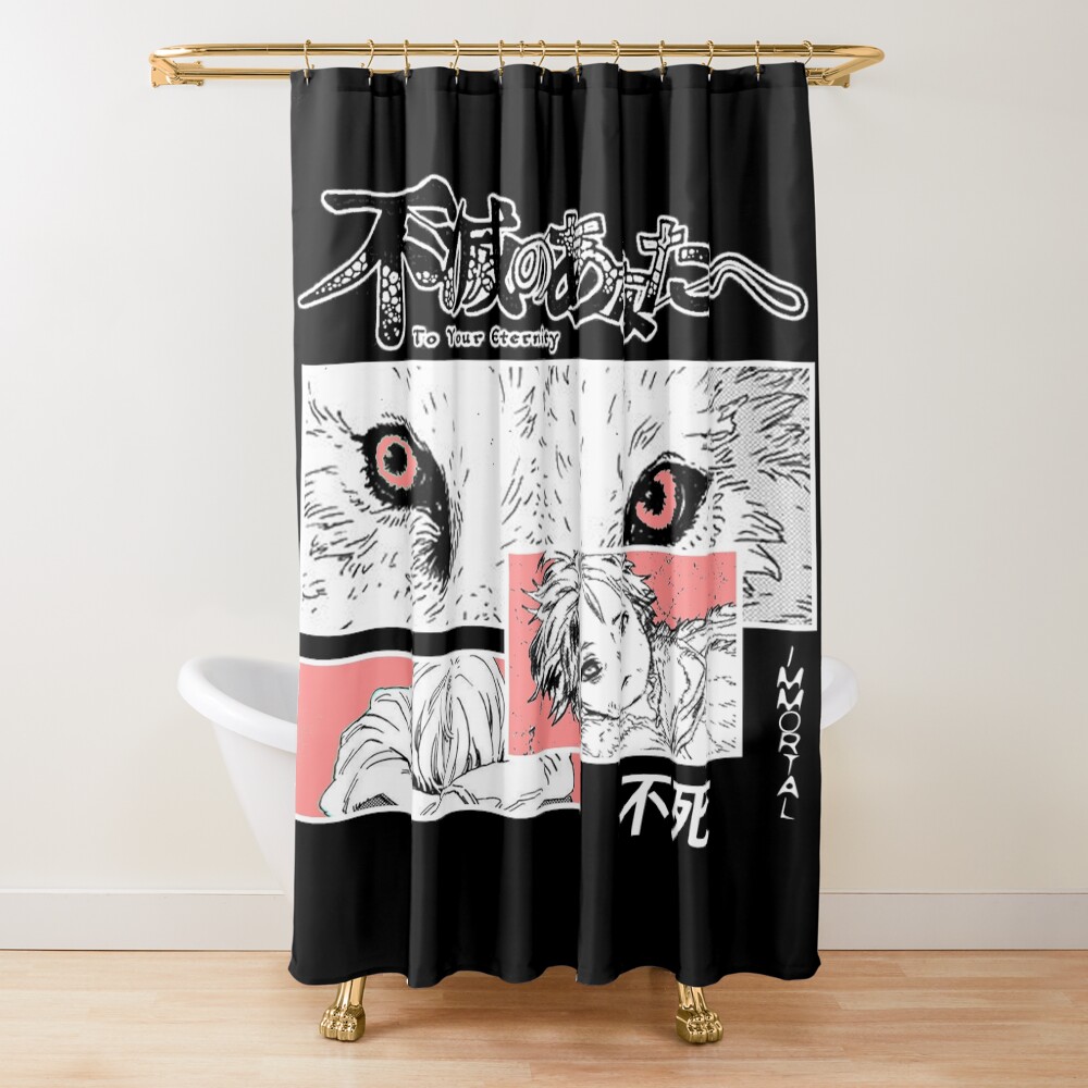 Anime To Your Eternity Joaan And Fushi Unqiue Shower Curtain
