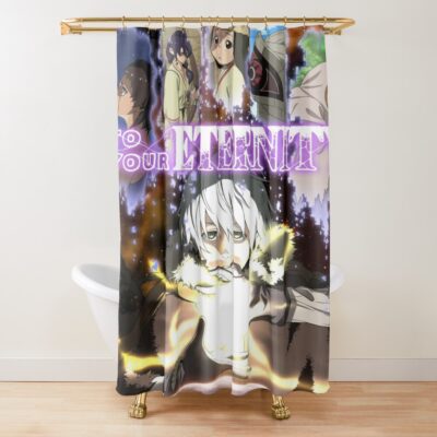 Characters From Anime To Your Eternity Shower Curtain