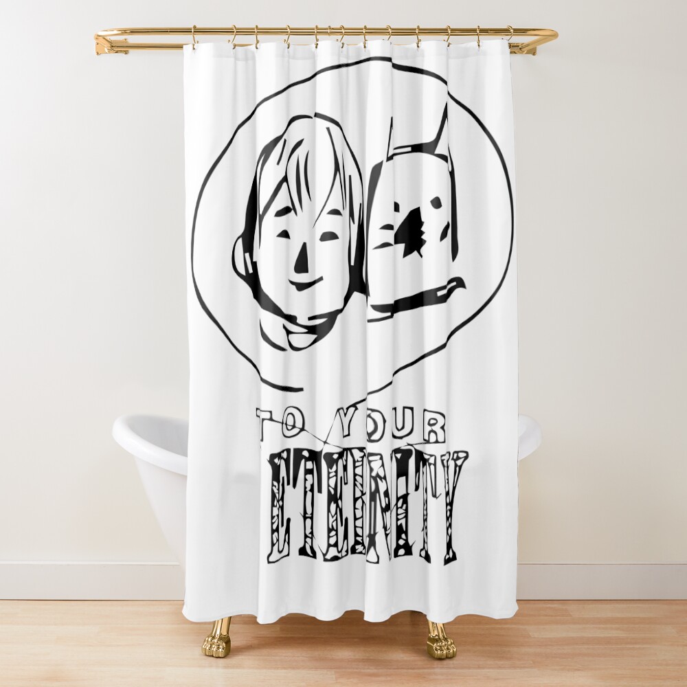 To Your Eternity Fushi Parona Joan Bassic Design Shower Curtain