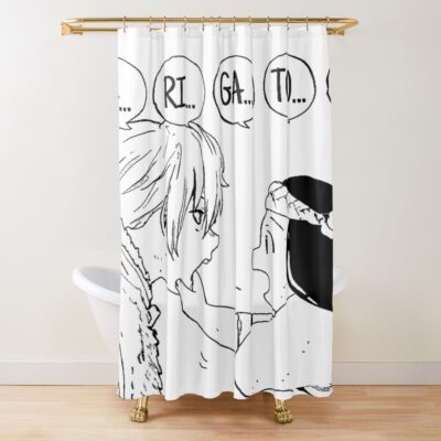 To Your Eternity Fushi And March So Cute Shower Curtain