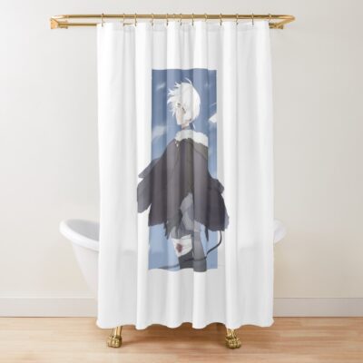 To Your Eternity Fushi Hurt In The Snow Shower Curtain