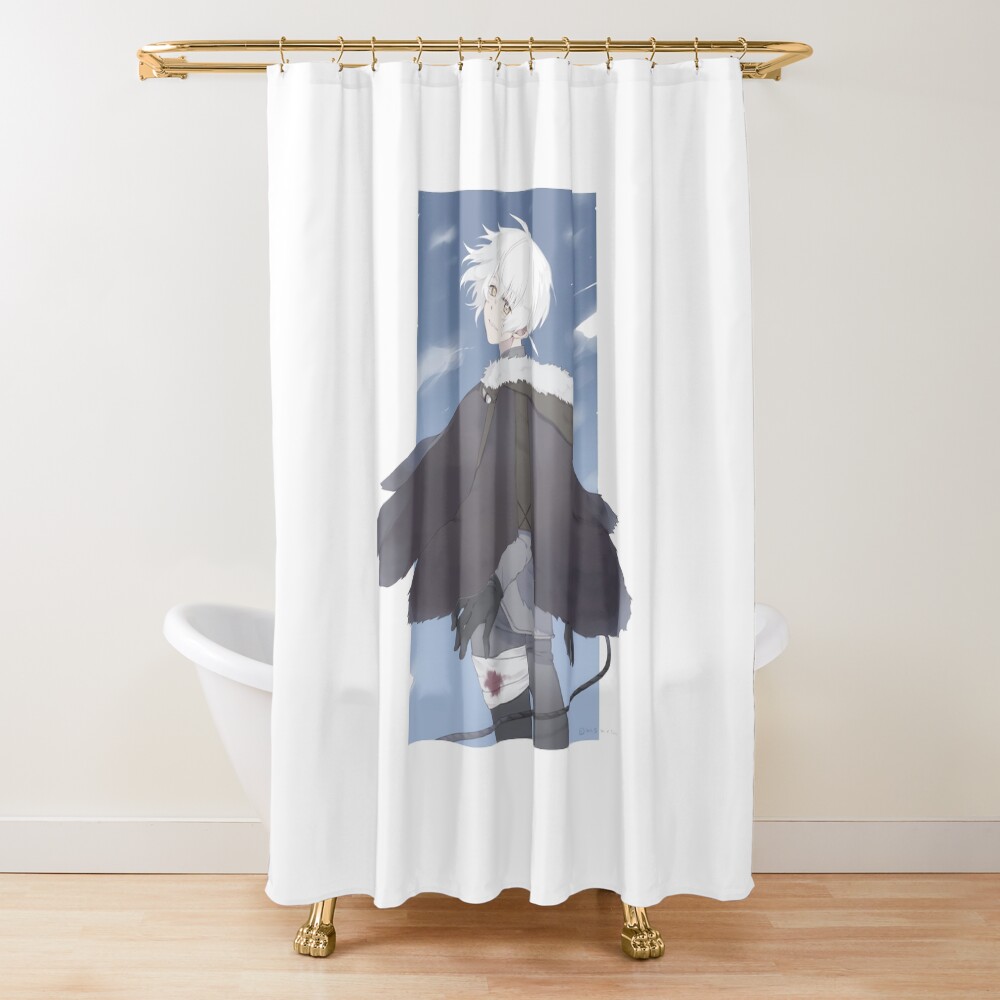 To Your Eternity Fushi Hurt In The Snow Shower Curtain