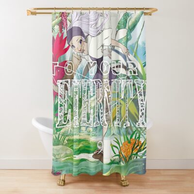 Hot Anime To Your Eternity Colorull Shower Curtain
