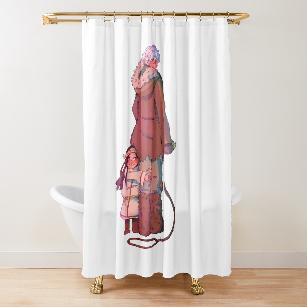 New Collection March And Fushi To Your Eternity Shower Curtain