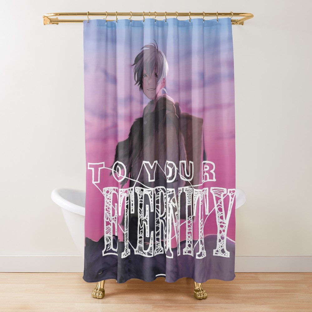 New Collection To Your Eternity Fushi Sunset Shower Curtain