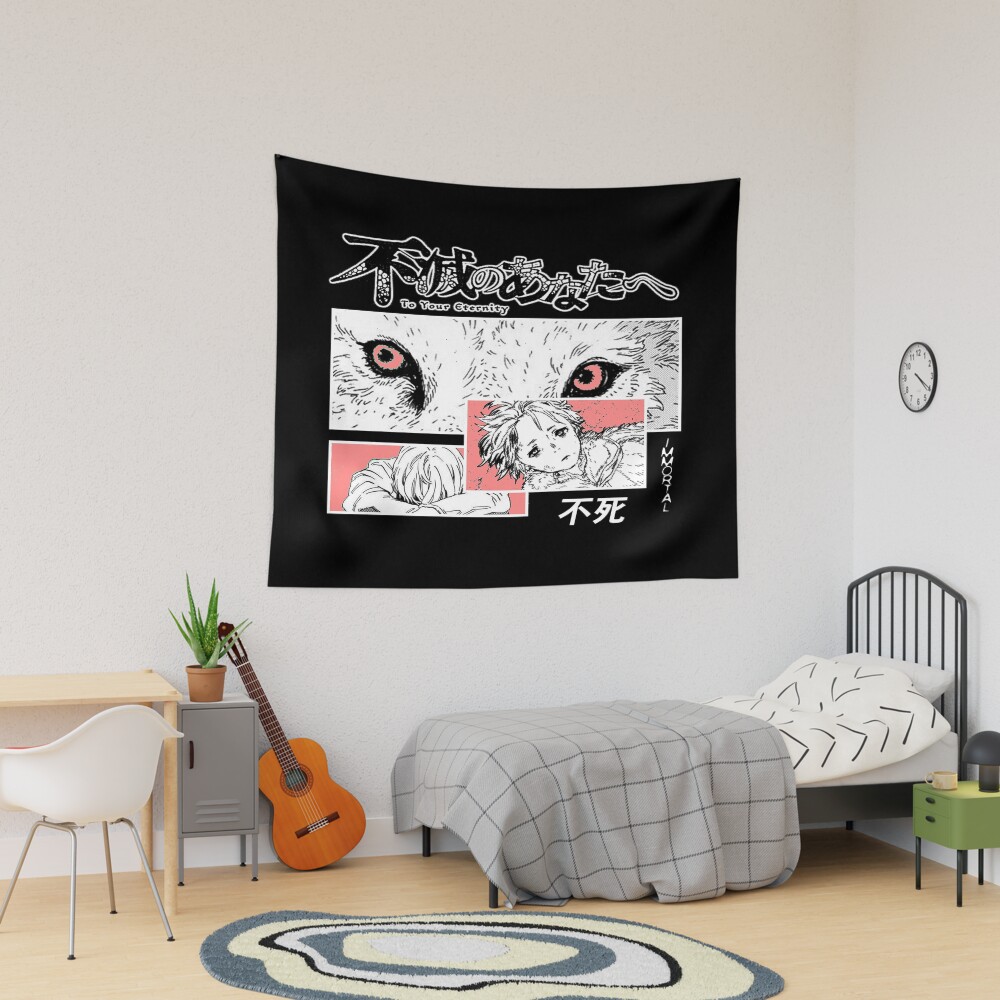 Anime To Your Eternity Joaan And Fushi Unqiue Tapestry