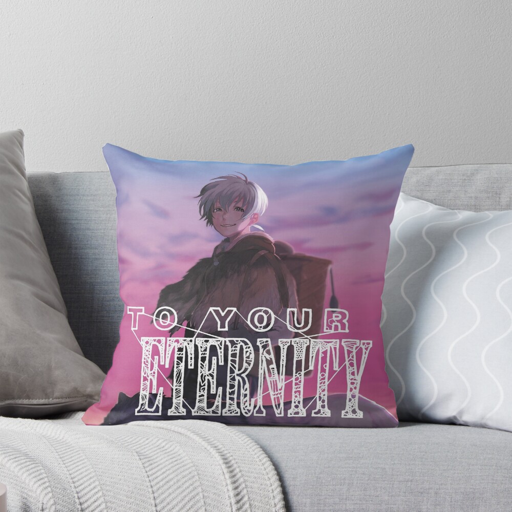 New Collection To Your Eternity Fushi Sunset Throw Pillow