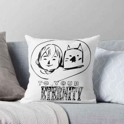 To Your Eternity Fushi Parona Joan Bassic Design Throw Pillow