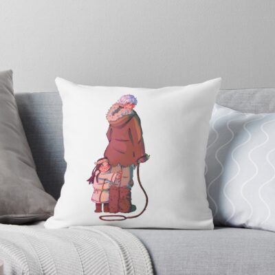New Collection March And Fushi To Your Eternity Throw Pillow