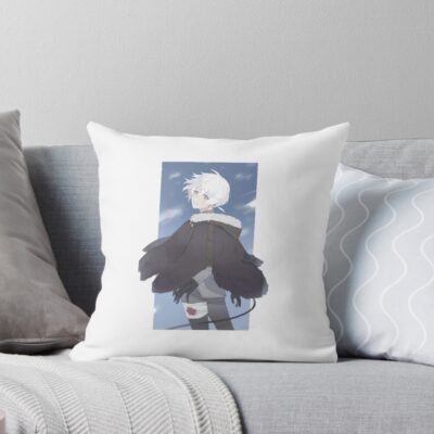 To Your Eternity Fushi Hurt In The Snow Throw Pillow